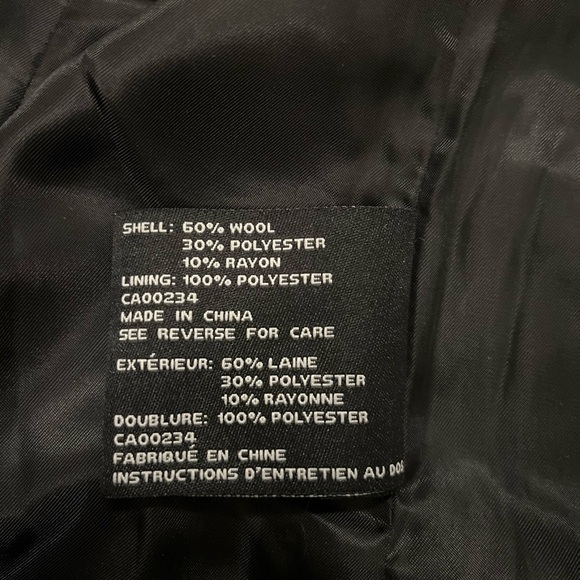 London Fog Wool Jacket - Picture 3 of 4